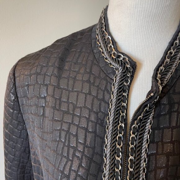 Chico's Jacket Size 3 - Picture 2 of 5